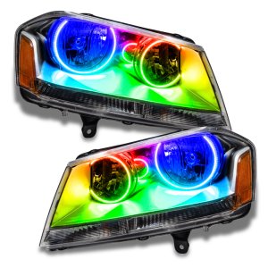 Dodge Avenger Headlight Assemblies - ORACLE Lighting - ColorSHIFT SMD w/o Controller - `08-`14